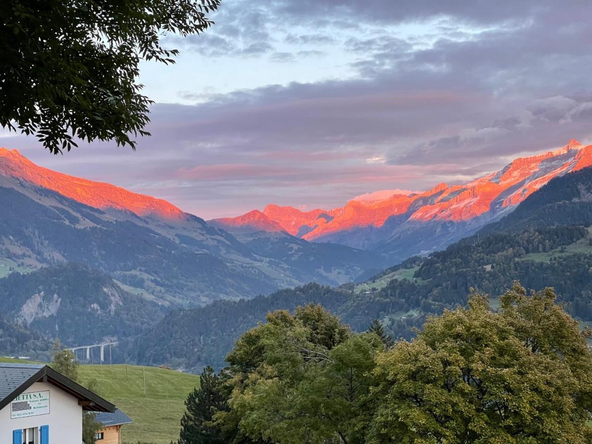 Chalet 4 Personnes Avec Sauna Leysin Zewnętrze zdjęcie